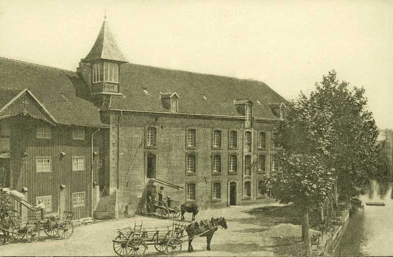 Moulin de l'Abbaye de Sept-Fons vers 1880